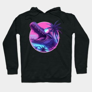 synthwave croco Hoodie